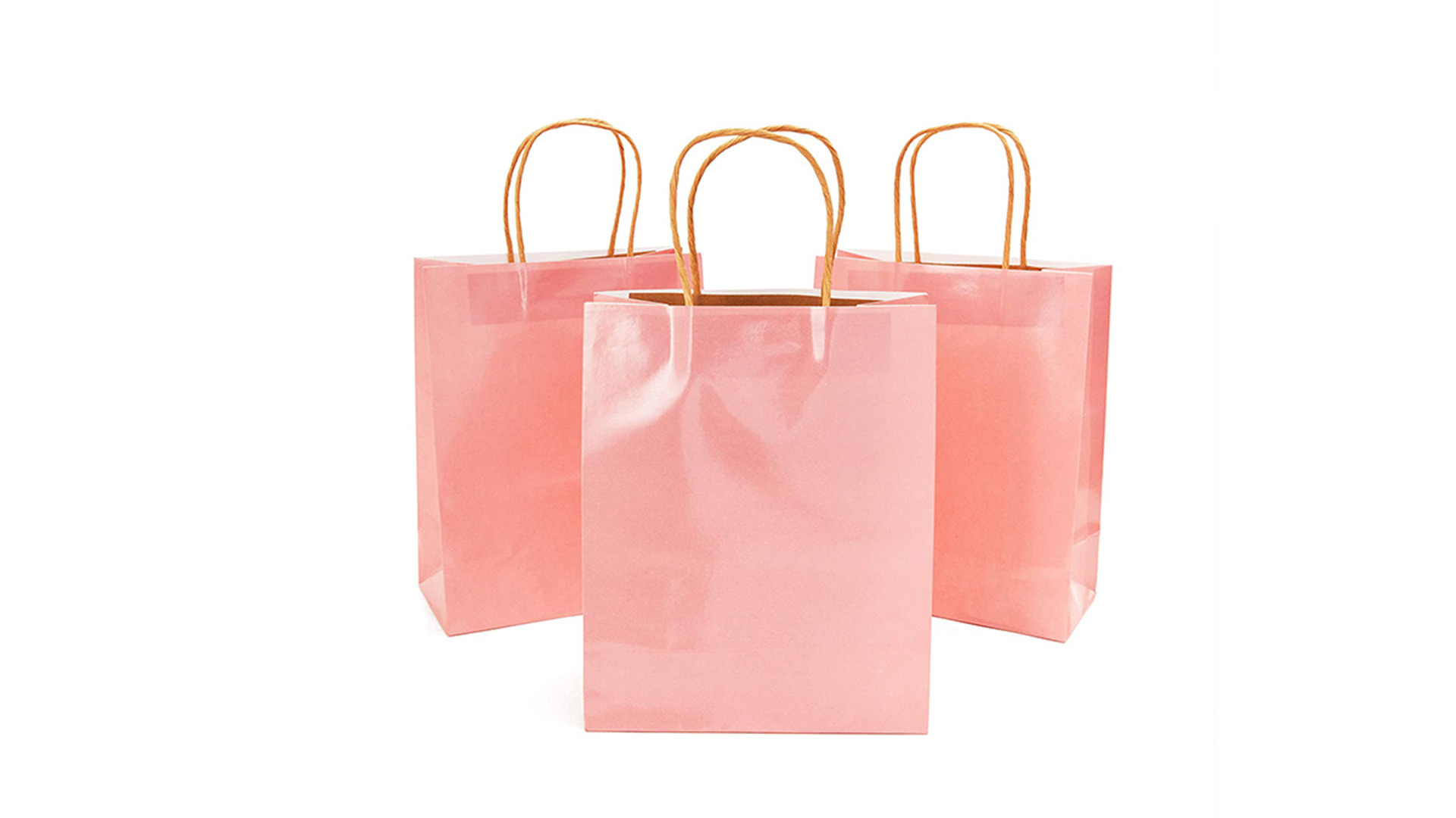 Custom Kraft Paper Wine Shopping Bag With Handle2 6