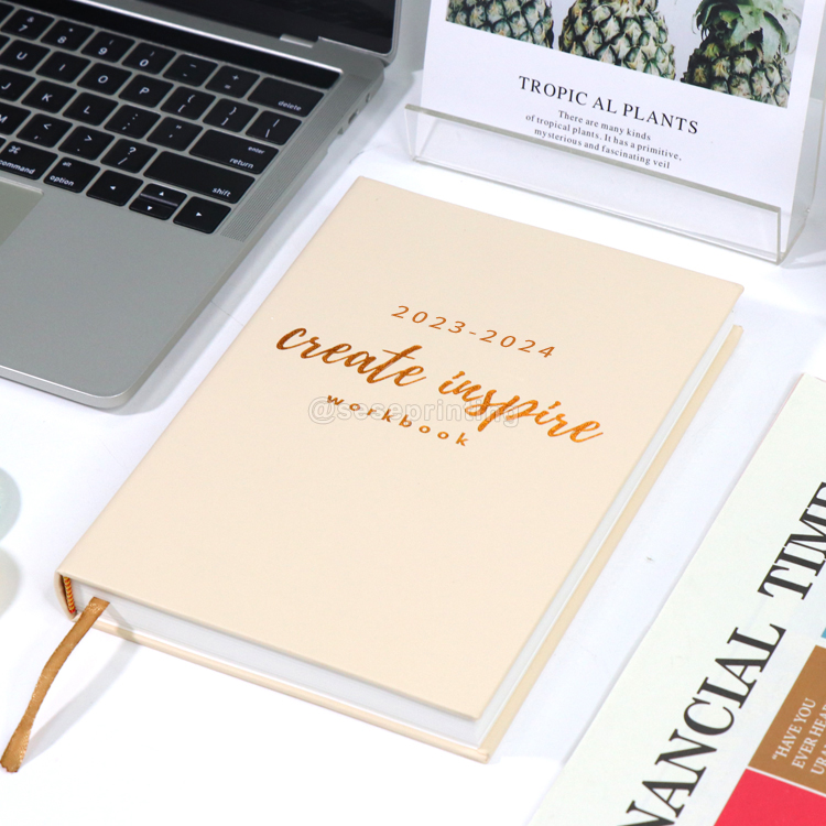 Custom Printed Self Care Journal Daily Fitness Tracker Inspire Planner Workbook Leather Notebook 6