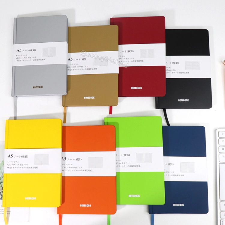 Personalized Leather Notebook Custom Diary Journal with Elastic Band 1