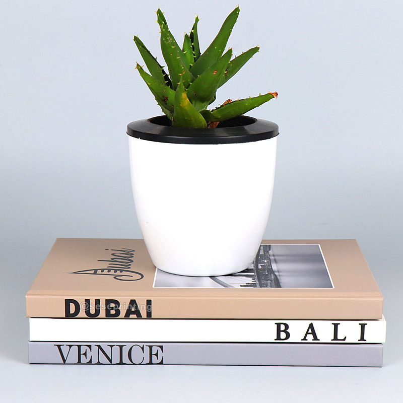 Modern Style Real Blank Decorative Book Hardcover Book Decor Fake Books 6