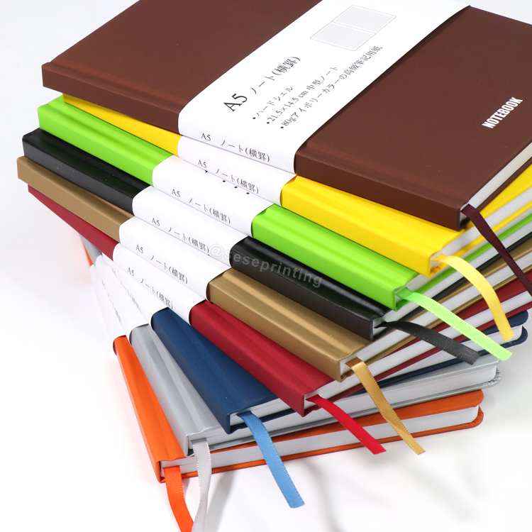 Personalized Leather Notebook Custom Diary Journal with Elastic Band 8