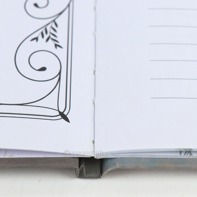 Personalized Design Hardcover Wedding Gifts Guest Book Custom Wedding Signature Guestbook 8