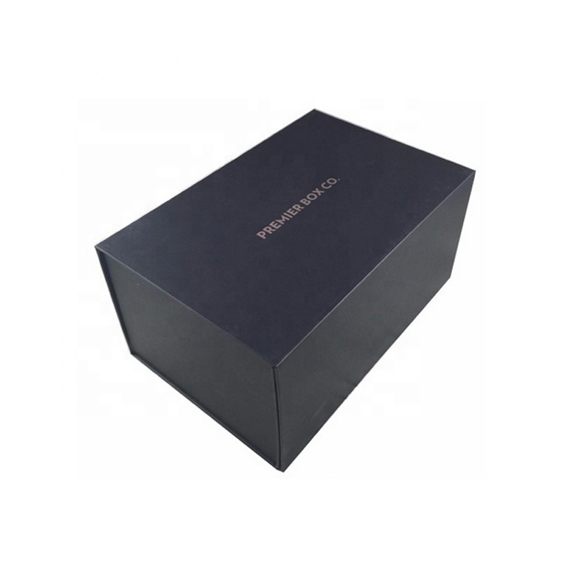 Custom Rigid Luxury Magnetic Closure Kraft Gift Box For Cosmetic Set Packaging 9