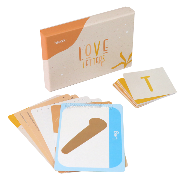 Quality Custom Flash Card Printed Both Sides Educational Flashcards Printing | SeSe Printing 6