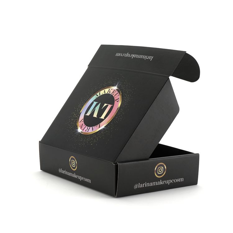 Custom Cardboard Shipping Storage Small Box Tab Mailer Box for Dress 9