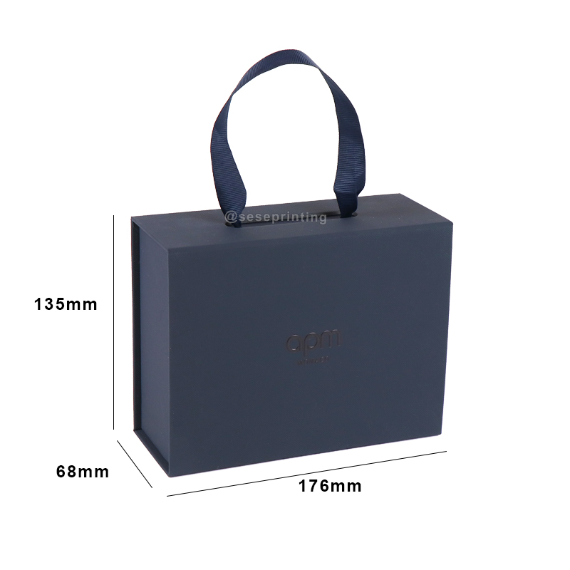 Custom Jewelry Box Storage Folding Paper Box Gift Ceremony Boxes Packaging Set 6