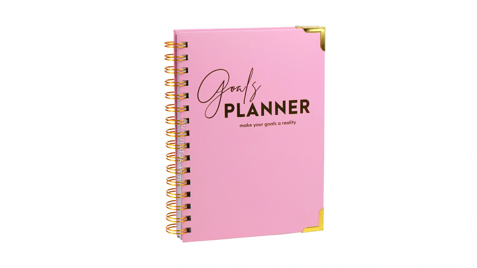 2023 Planner Spiral Daily Manifestation Goal Journal Planner and Agenda Notebook | SeSe Printing 1