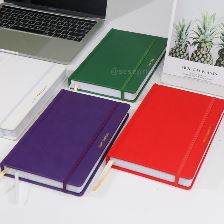 Design Your Own Agenda 2023 Leather Daily Planner Custom Notebook Journal 6