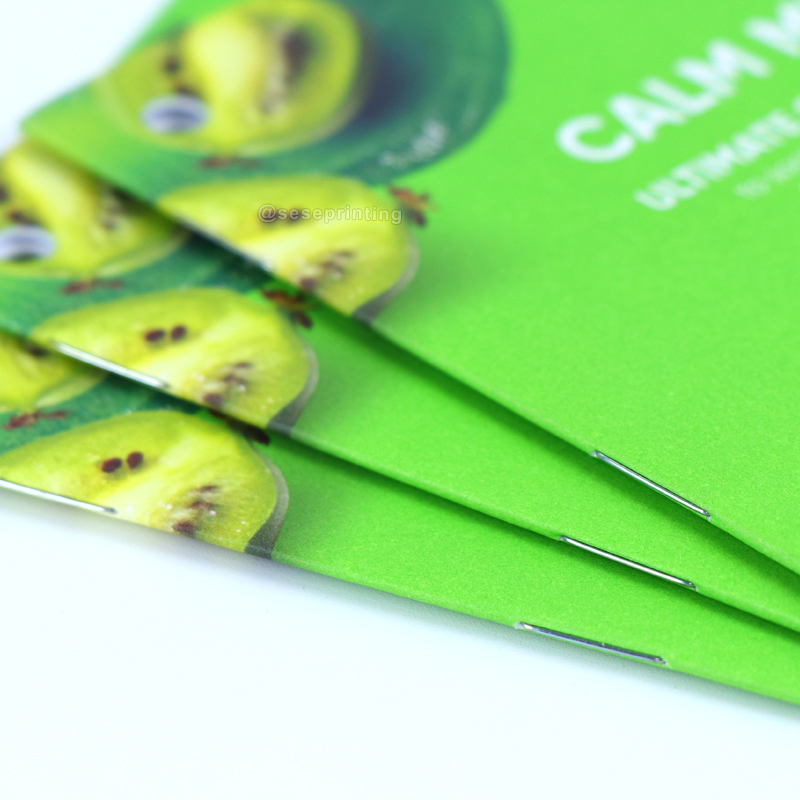 Luxury Menu Pamphlet Softcover Booklet Catalog Printing Service Brochure 9