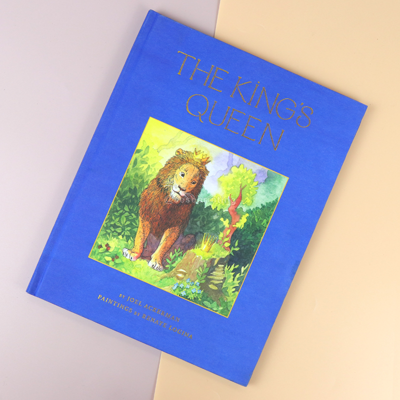 Custom Hardcover Kids Animal Book Children Book Printing Service 6