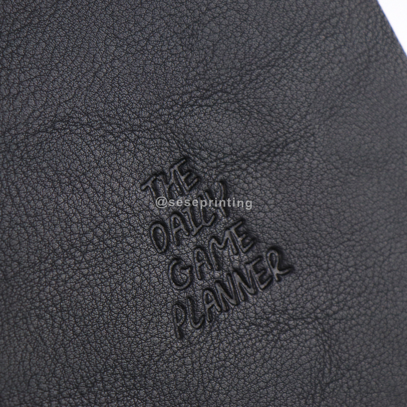 Custom Logo Design Daily Planner Pu Leather Diary Notebook | SeSe Printing 7