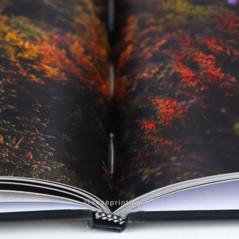 Premium Hardcover Picture Book Publishing Custom Landscape Photo Book Magazine Printing 8