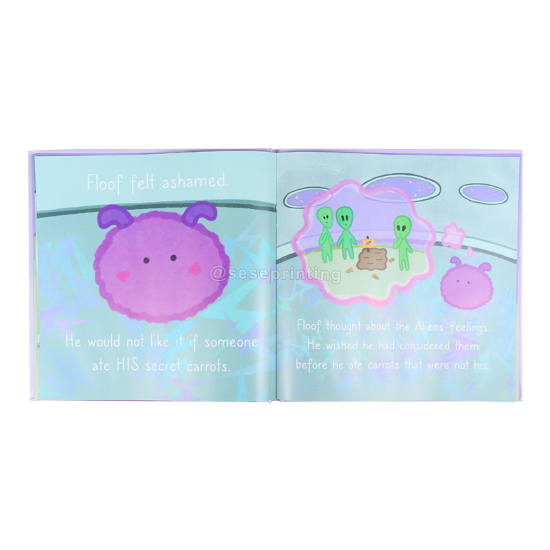 Custom Hardcover Printing Children Book Services Kids Baby Story Books Printing 7