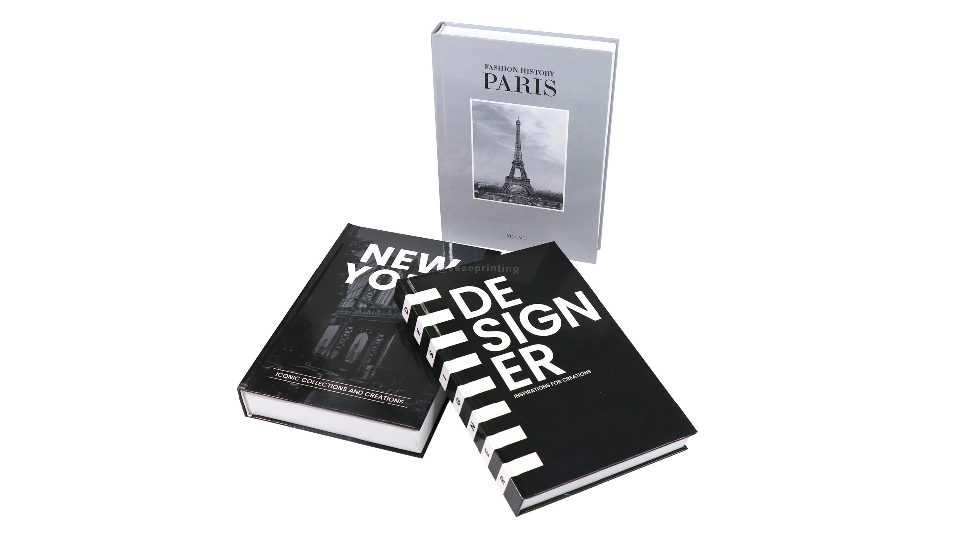 Custom Decorative Book Set Real Blank Hardcover Book For Home Decor 1