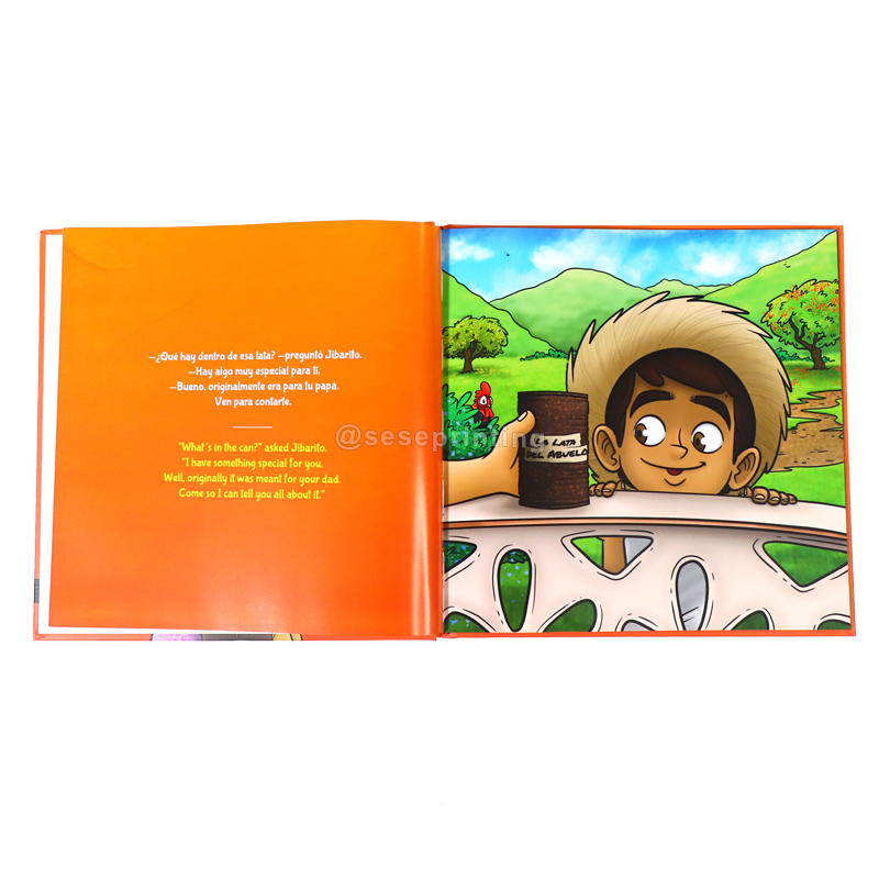 Children Book Printing Services Custom Hardcover Books for Kids 7