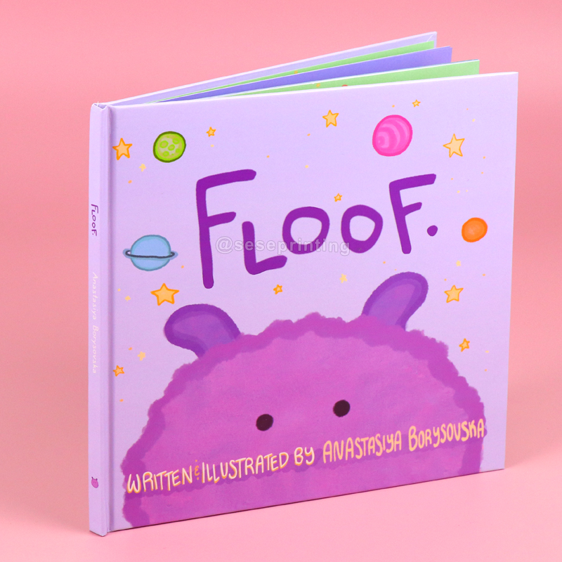 Custom Hardcover Book Printing Service Kids Story Book Children Picture Book Printing 6