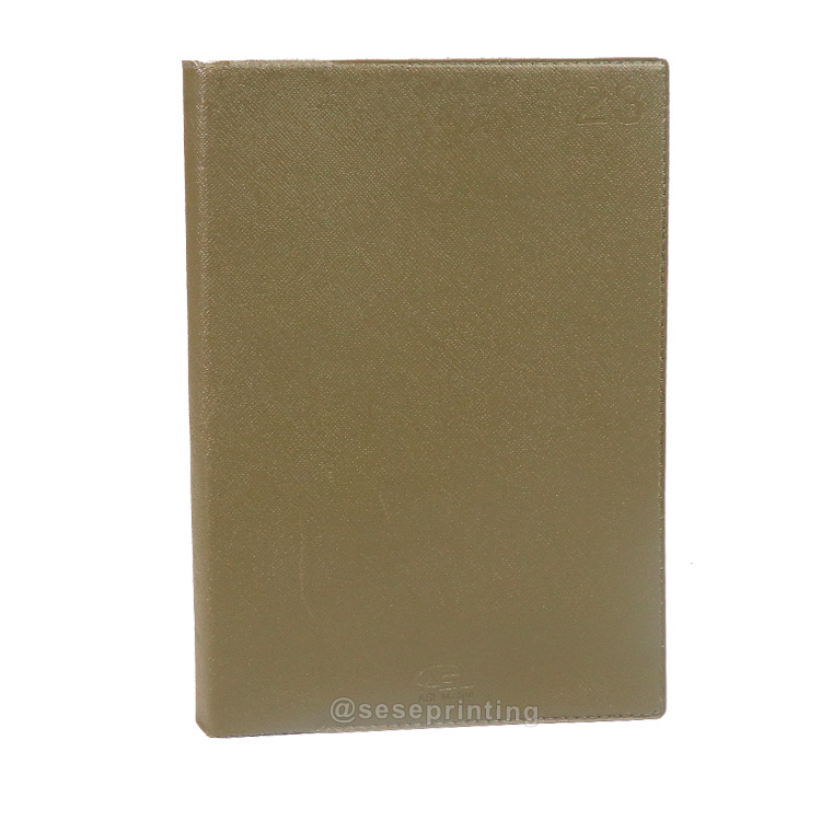 Leather Cover Diary Agenda Planner Daily Journal Printing Custom A5 Notebooks 6