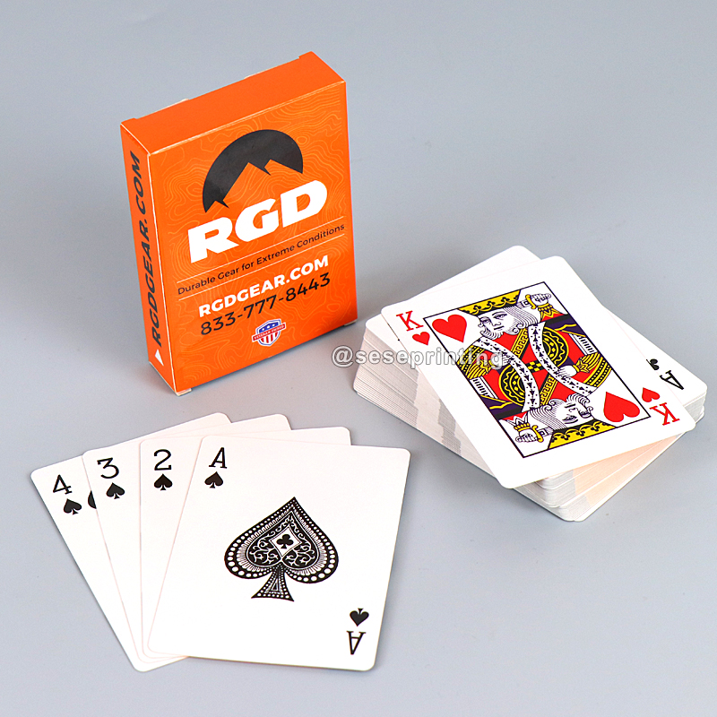 オリジナルトランプを作る カスタム印刷用紙 ポーカーカード 8