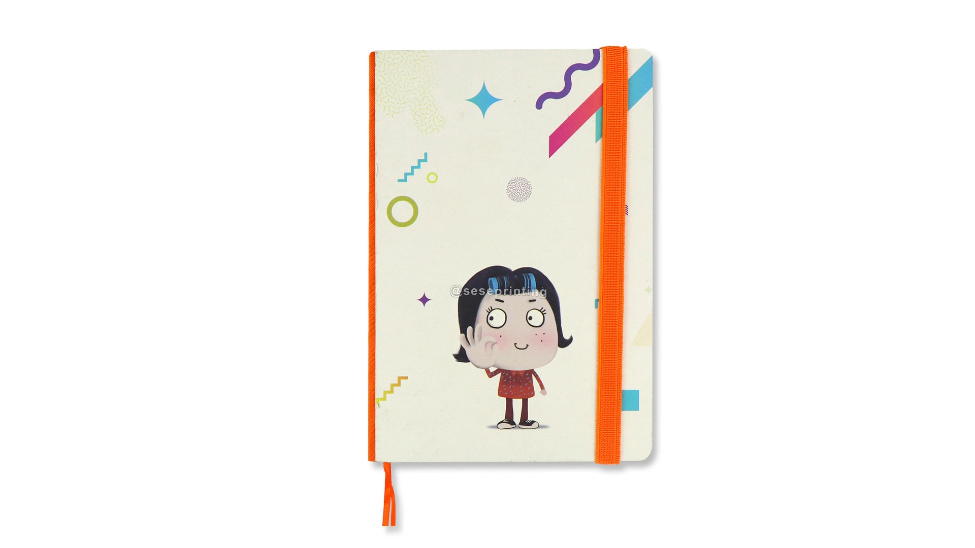 Customized Paperback Journal A5 Writing Notebook Planner with Pocket 1