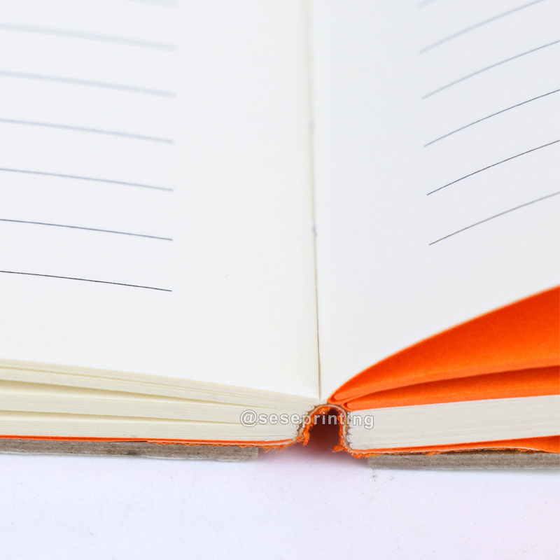 Customized Paperback Journal A5 Writing Notebook Planner with Pocket 7