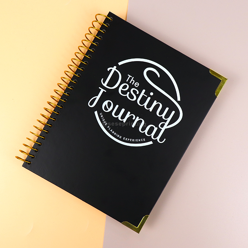 Custom Spiral Motivation Journal Daily Monthly Planner Destiny Journal 6
