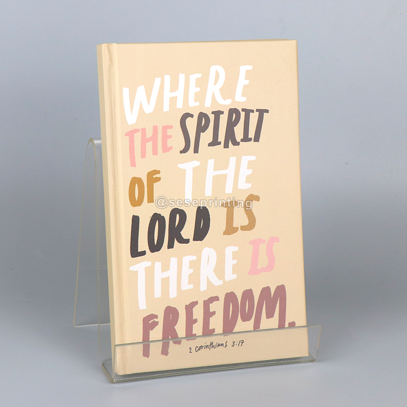 Promotional Gift Note Book Customized Printing Cover Journal A5 Hardcover Diary Notebook 6