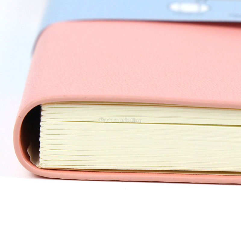 A5 Undated Diary 2023 Custom Journal Book Printing Leather Agenda Planner 9