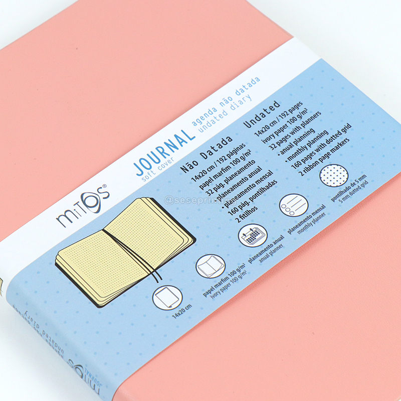 A5 Undated Diary 2023 Custom Journal Book Printing Leather Agenda Planner 8