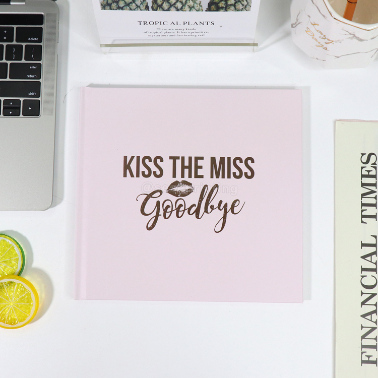 Custom Logo Hardcover Notebook Sublimation Blank Journals Printing 6