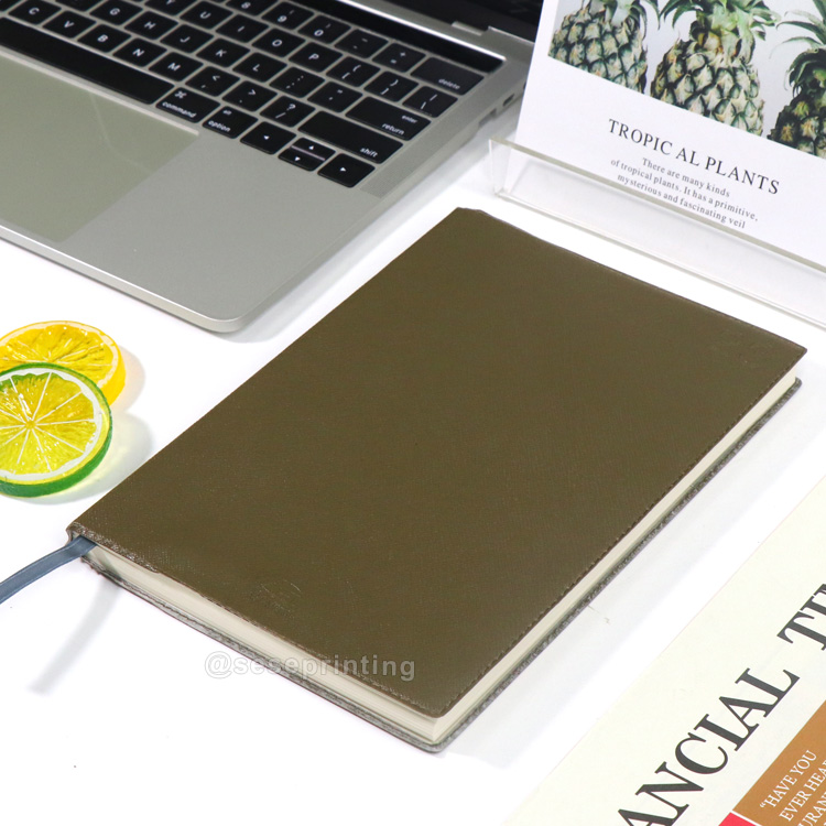 カスタムA5ノートダイアリーレザーデイリージャーナルプランナー印刷 6