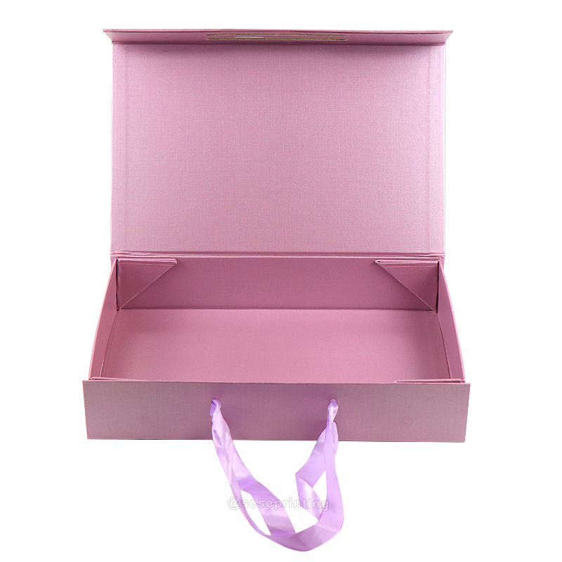 Custom Magnetic Closure Paper Gift Box Folding Packaging Boxes 8