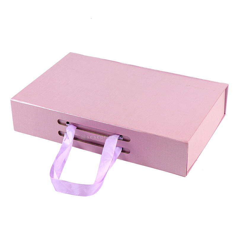 Custom Magnetic Closure Paper Gift Box Folding Packaging Boxes 7
