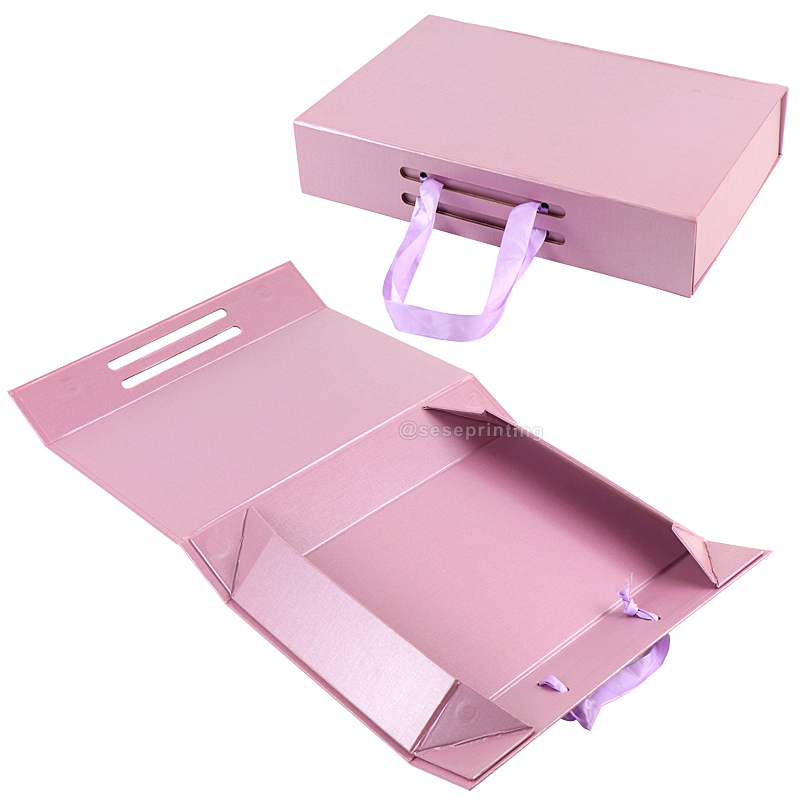 Custom Magnetic Closure Paper Gift Box Folding Packaging Boxes 9