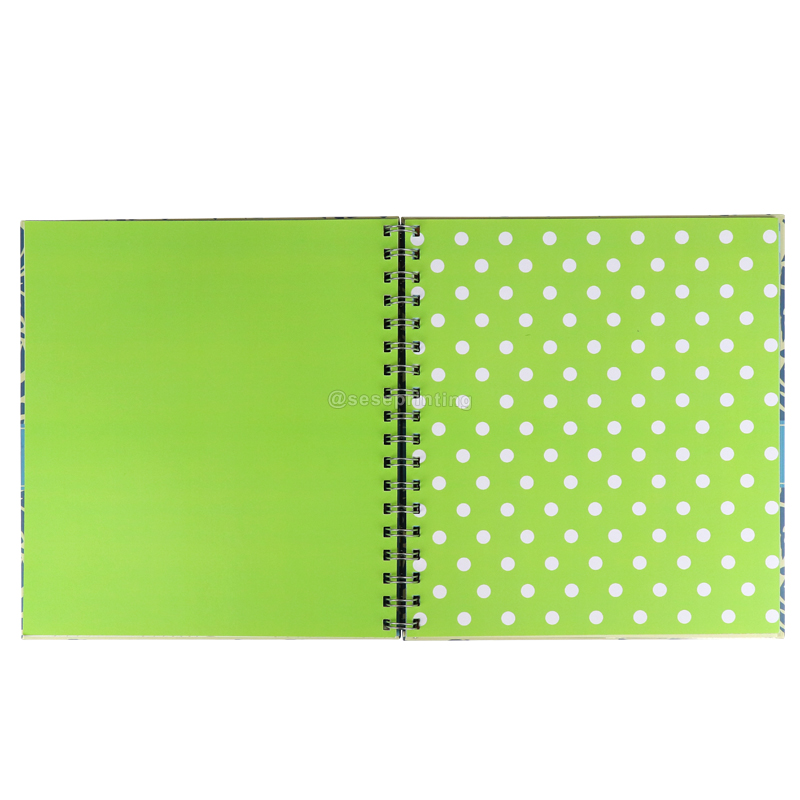 Printing Hardcover A5 Spiral Planner Agenda Undated Journal Notebook 7