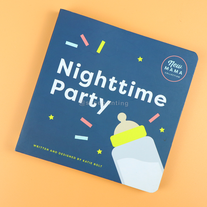 Book Custom Printing Service Hardcover Cardboard Book Children Board Books - SeSe Printing 6