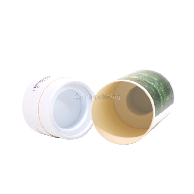 Eco Friendly Round Cylinder Box Paper Tube Packaging for Cosmetic 8