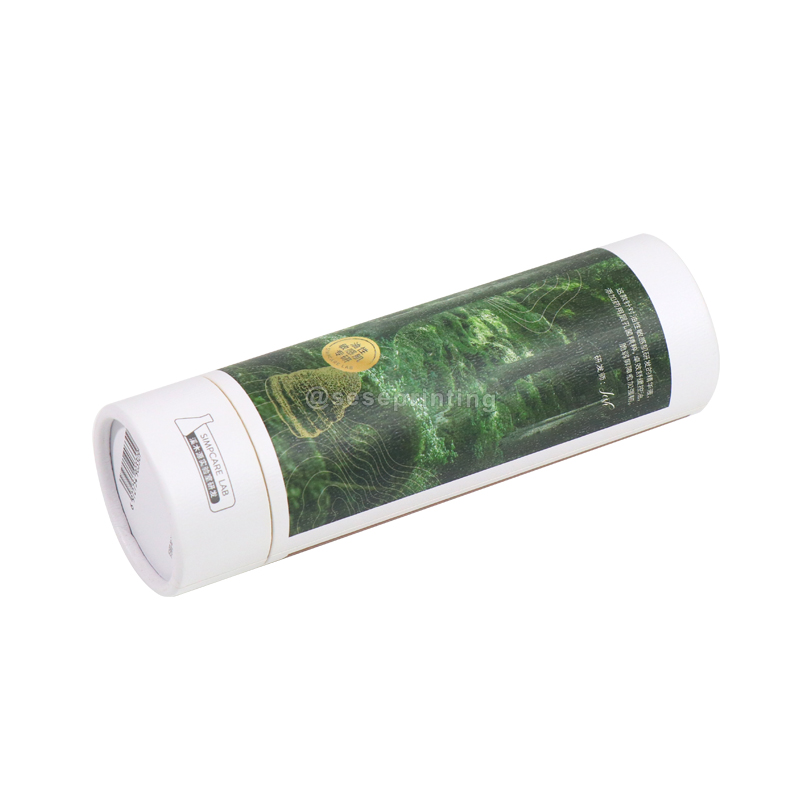 Eco Friendly Round Cylinder Box Paper Tube Packaging for Cosmetic 7