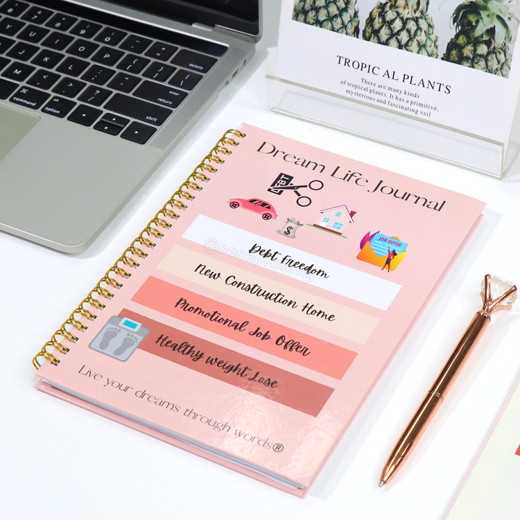 Printing Self Care Love Life Journal Health Weight Loss Dream Planner 7