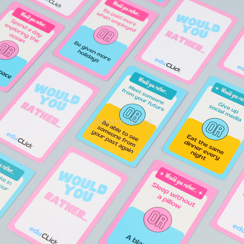 Custom Printing Kids Children Cognitive Cards Educational Flashcards 8