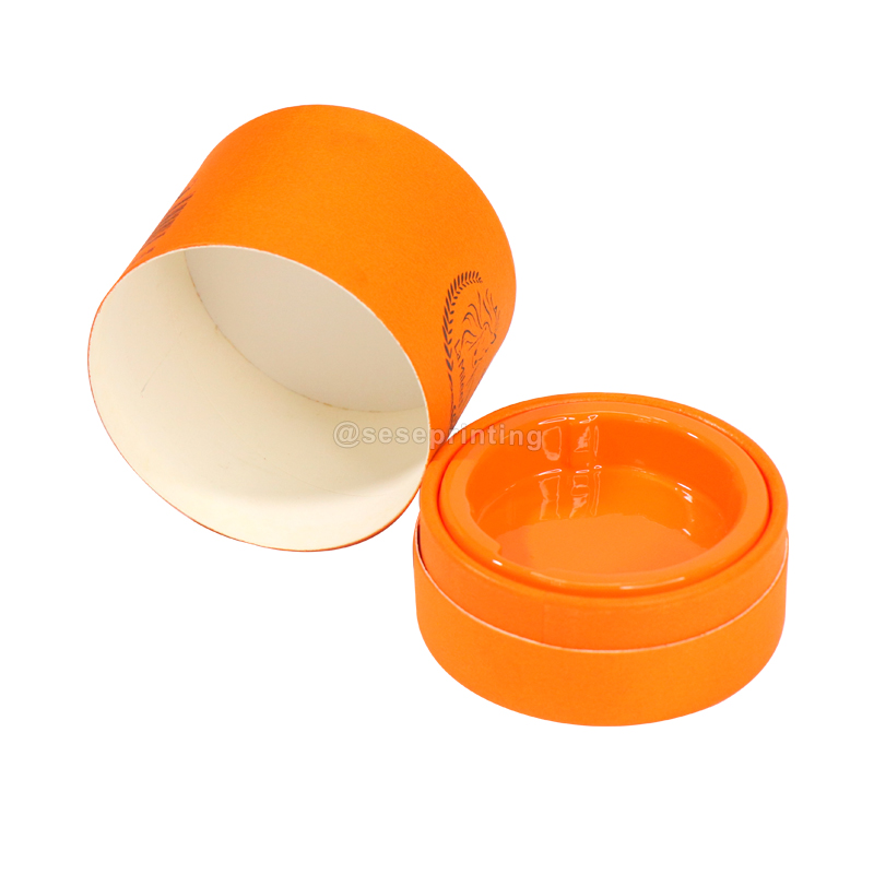 Biodegradable Round Cylinder Box Custom Tube Packaging Cosmetic Box 8