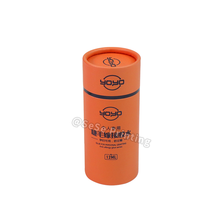 Custom Cylinder Kraft Packaging Box Paper Tube Round Box Packaging 8