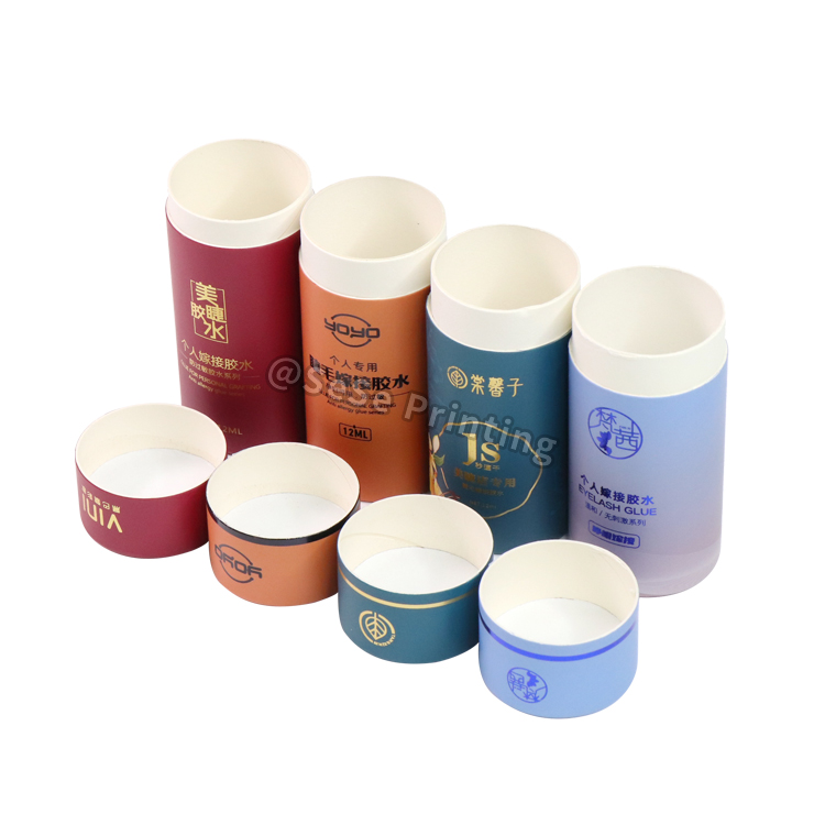 Custom Cylinder Kraft Packaging Box Paper Tube Round Box Packaging 6