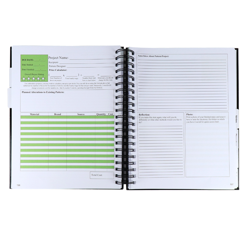 Business Planner Notebook Project Planning Journal 7
