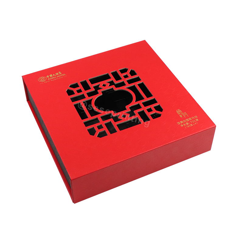 Custom Hollow Out Luxury Magnetic Box Gift Boxes with Magnetic Lid 6