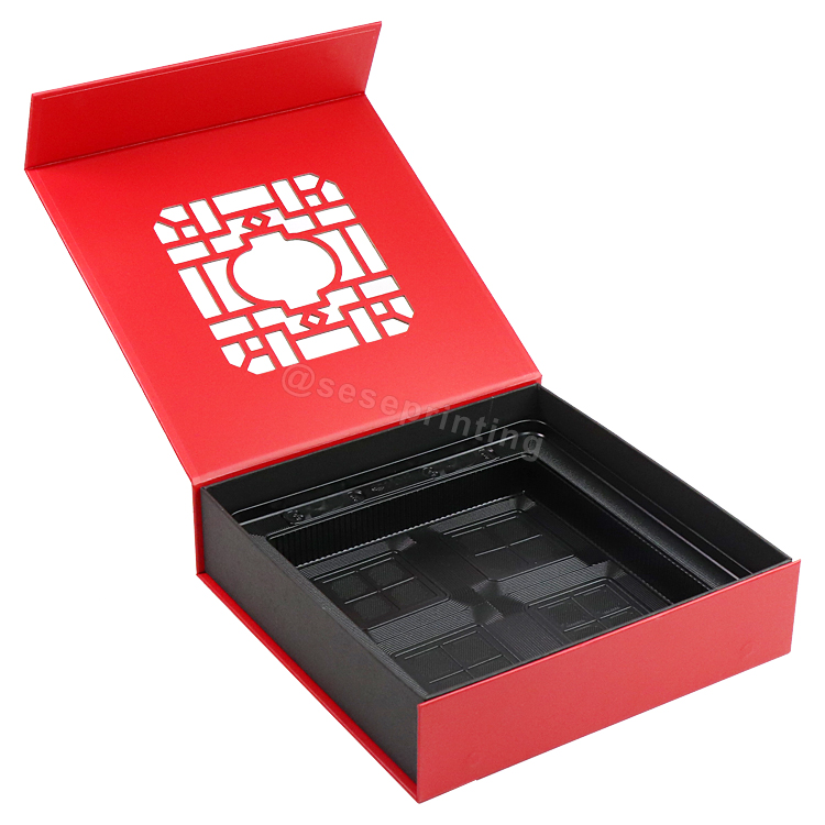 Custom Hollow Out Luxury Magnetic Box Gift Boxes with Magnetic Lid 8
