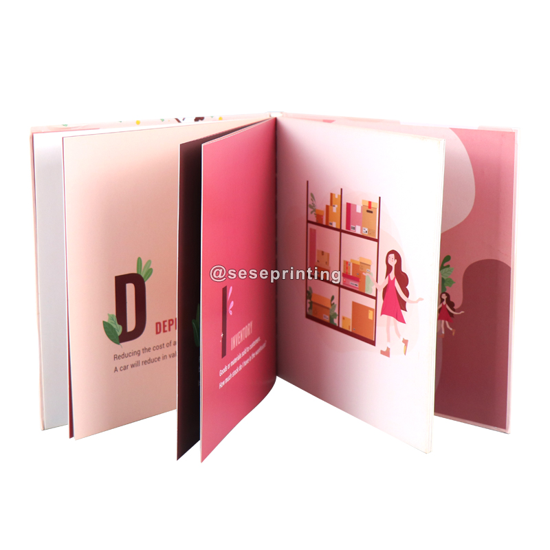 Custom Kids Picture Book Hardcover Children Illustration Story Book Printing 7