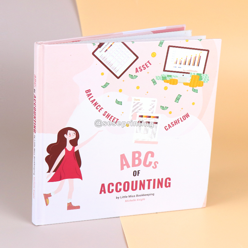 Custom Kids Picture Book Hardcover Children Illustration Story Book Printing 6