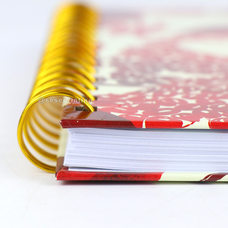 Private Label Planners and Notebooks Custom Logo Journal Spiral Notebook A5 8