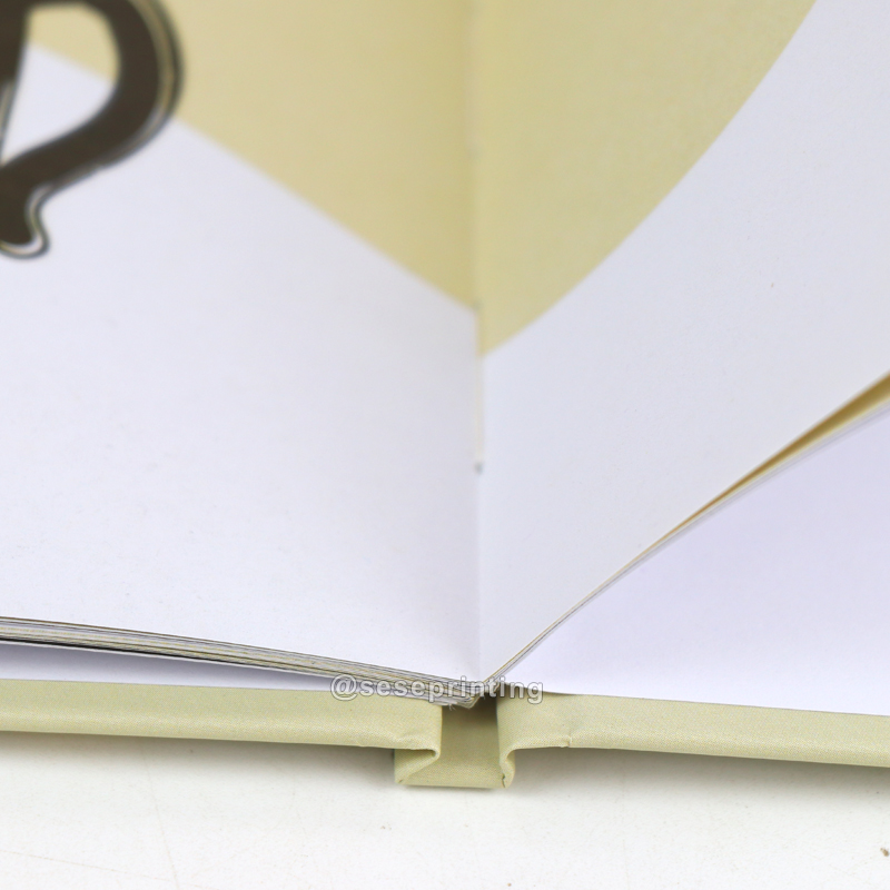 Printed Elegant Notebooks Creative Hardcover Diary Notepad Custom Person Journal 8