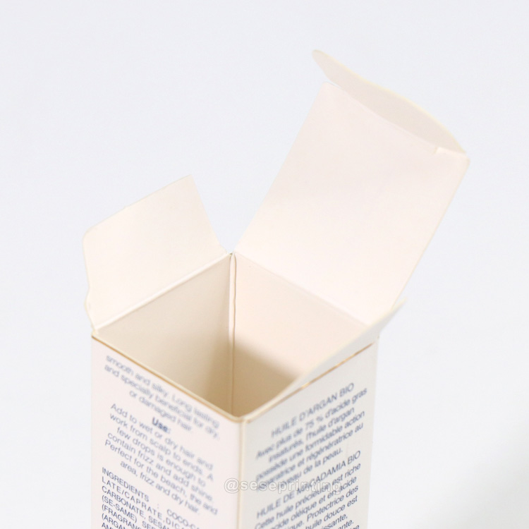 Custom Design Cosmetic Packaging Box 350g Paperboard Folding Tuck Top Packaging Box 8